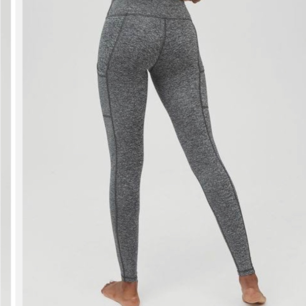 Pair of Grey and white aerie leggings